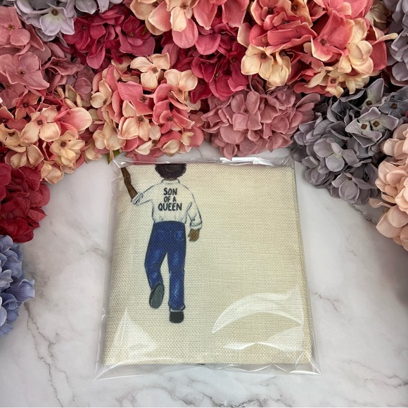 Eco-Friendly Mother Son Queen and Prince Folding Tote Bag - Picture 13 of 14